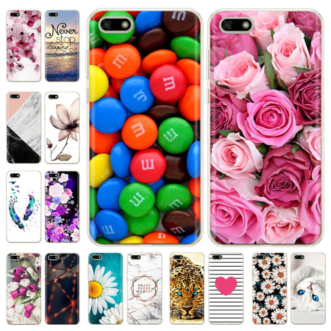 For Huawei Honor 7A Case Cover 5.45 inch Soft Silicone Thin TPU Back Cover For Fundas Huawei Honor7A Russian Version Phone Case
