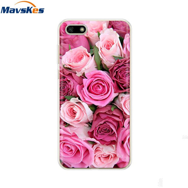 For Huawei Honor 7A Case Cover 5.45 inch Soft Silicone Thin TPU Back Cover For Fundas Huawei Honor7A Russian Version Phone Case