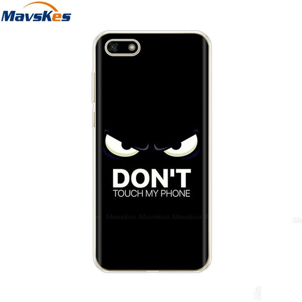 For Huawei Honor 7A Case Cover 5.45 inch Soft Silicone Thin TPU Back Cover For Fundas Huawei Honor7A Russian Version Phone Case