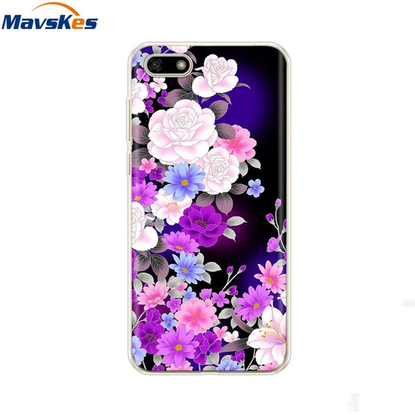 For Huawei Honor 7A Case Cover 5.45 inch Soft Silicone Thin TPU Back Cover For Fundas Huawei Honor7A Russian Version Phone Case