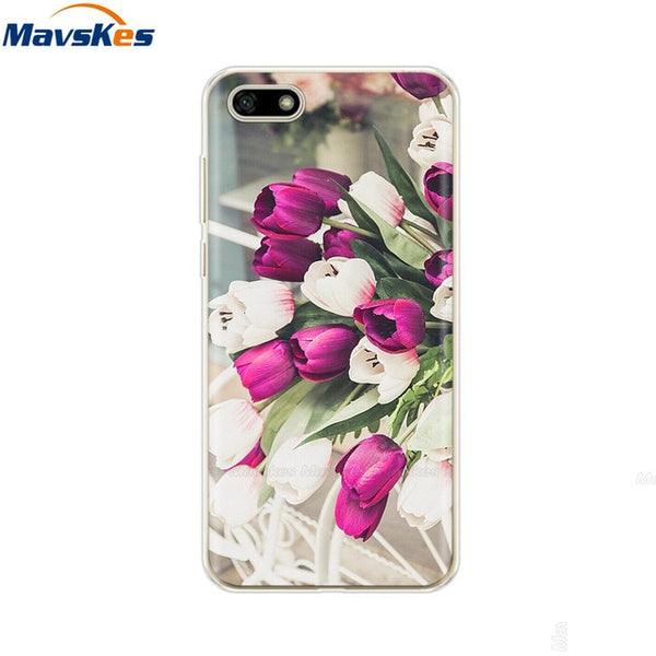 For Huawei Honor 7A Case Cover 5.45 inch Soft Silicone Thin TPU Back Cover For Fundas Huawei Honor7A Russian Version Phone Case