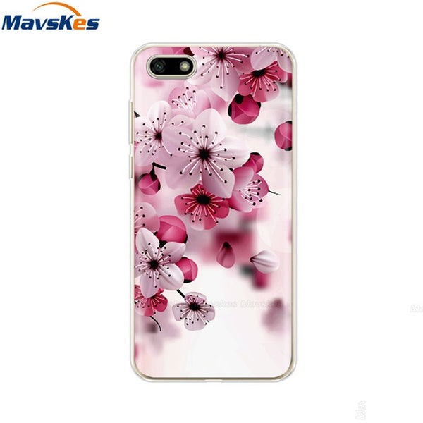 For Huawei Honor 7A Case Cover 5.45 inch Soft Silicone Thin TPU Back Cover For Fundas Huawei Honor7A Russian Version Phone Case