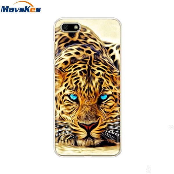 For Huawei Honor 7A Case Cover 5.45 inch Soft Silicone Thin TPU Back Cover For Fundas Huawei Honor7A Russian Version Phone Case