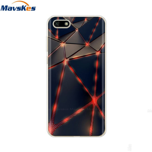 For Huawei Honor 7A Case Cover 5.45 inch Soft Silicone Thin TPU Back Cover For Fundas Huawei Honor7A Russian Version Phone Case