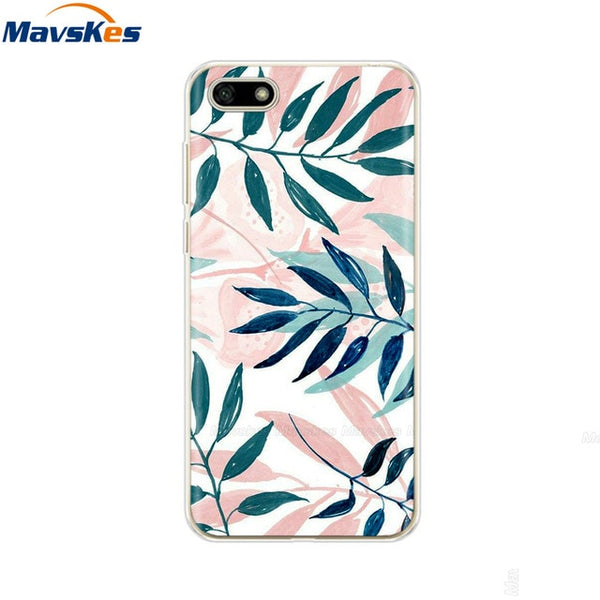 For Huawei Honor 7A Case Cover 5.45 inch Soft Silicone Thin TPU Back Cover For Fundas Huawei Honor7A Russian Version Phone Case