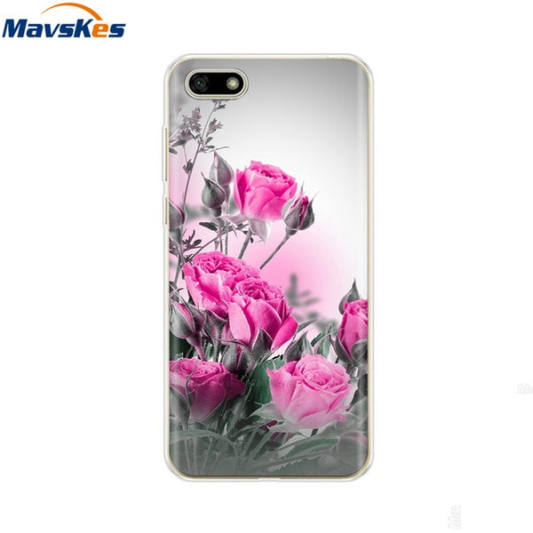 For Huawei Honor 7A Case Cover 5.45 inch Soft Silicone Thin TPU Back Cover For Fundas Huawei Honor7A Russian Version Phone Case