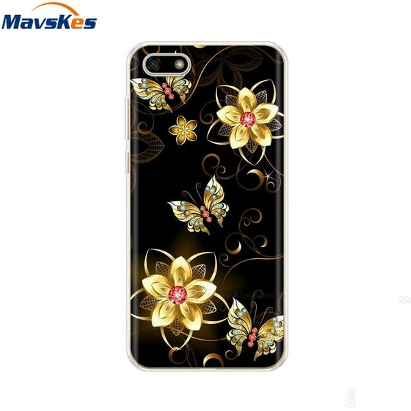 For Huawei Honor 7A Case Cover 5.45 inch Soft Silicone Thin TPU Back Cover For Fundas Huawei Honor7A Russian Version Phone Case