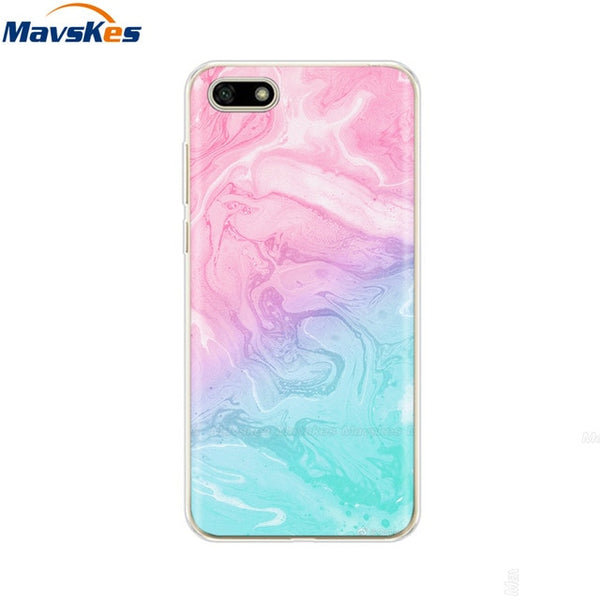 For Huawei Honor 7A Case Cover 5.45 inch Soft Silicone Thin TPU Back Cover For Fundas Huawei Honor7A Russian Version Phone Case