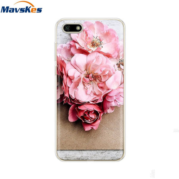 For Huawei Honor 7A Case Cover 5.45 inch Soft Silicone Thin TPU Back Cover For Fundas Huawei Honor7A Russian Version Phone Case