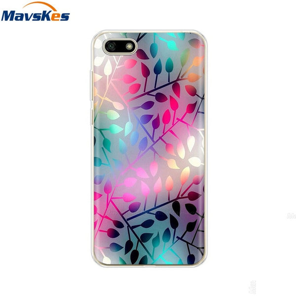 For Huawei Honor 7A Case Cover 5.45 inch Soft Silicone Thin TPU Back Cover For Fundas Huawei Honor7A Russian Version Phone Case