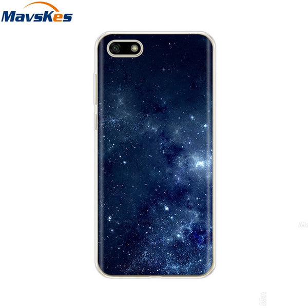 For Huawei Honor 7A Case Cover 5.45 inch Soft Silicone Thin TPU Back Cover For Fundas Huawei Honor7A Russian Version Phone Case