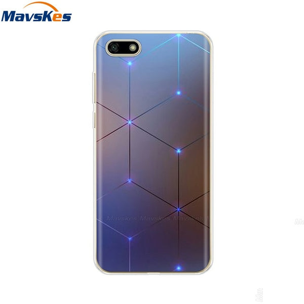 For Huawei Honor 7A Case Cover 5.45 inch Soft Silicone Thin TPU Back Cover For Fundas Huawei Honor7A Russian Version Phone Case