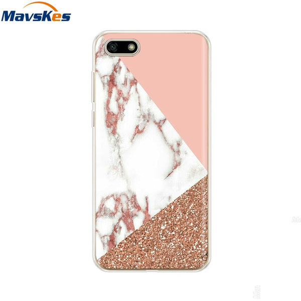 For Huawei Honor 7A Case Cover 5.45 inch Soft Silicone Thin TPU Back Cover For Fundas Huawei Honor7A Russian Version Phone Case