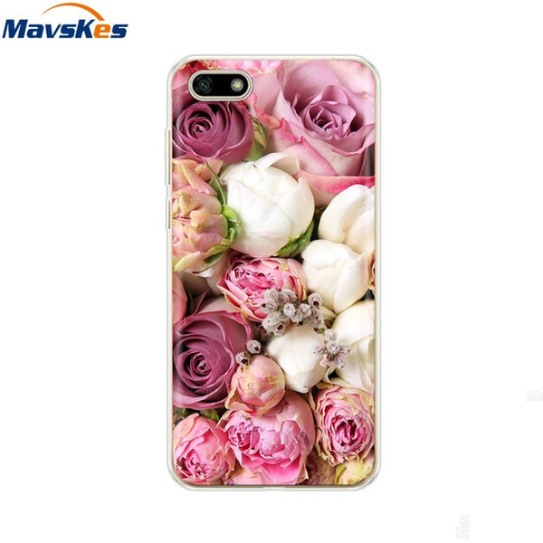 For Huawei Honor 7A Case Cover 5.45 inch Soft Silicone Thin TPU Back Cover For Fundas Huawei Honor7A Russian Version Phone Case