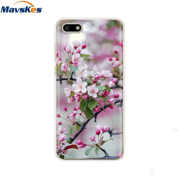 For Huawei Honor 7A Case Cover 5.45 inch Soft Silicone Thin TPU Back Cover For Fundas Huawei Honor7A Russian Version Phone Case