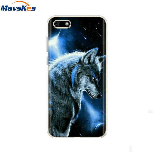 For Huawei Honor 7A Case Cover 5.45 inch Soft Silicone Thin TPU Back Cover For Fundas Huawei Honor7A Russian Version Phone Case