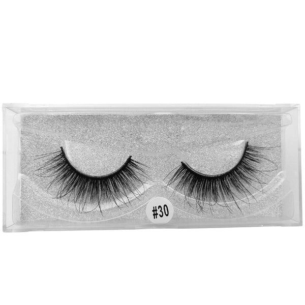 YSDO 1 Pair 3D Mink Eyelashes Fluffy Dramatic Eyelashes Makeup Wispy Mink Lashes Natural Long False Eyelashes Thick Fake Lashes