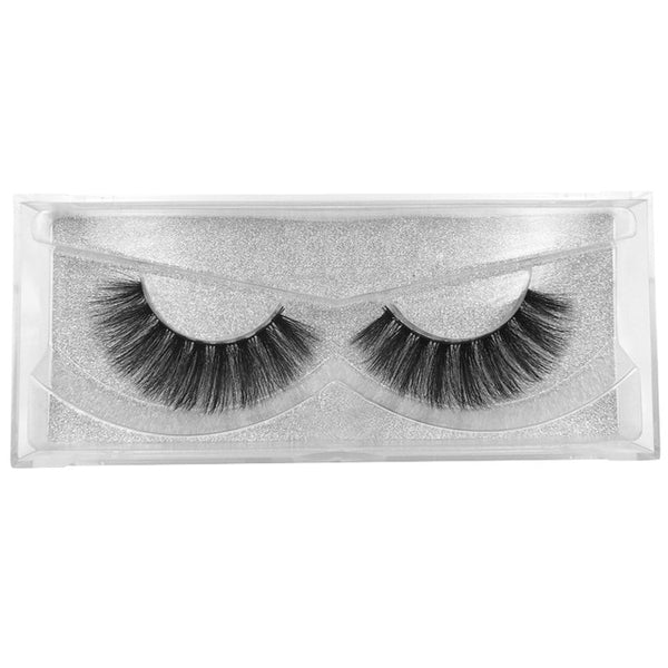 YSDO 1 Pair 3D Mink Eyelashes Fluffy Dramatic Eyelashes Makeup Wispy Mink Lashes Natural Long False Eyelashes Thick Fake Lashes