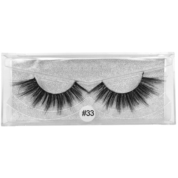 YSDO 1 Pair 3D Mink Eyelashes Fluffy Dramatic Eyelashes Makeup Wispy Mink Lashes Natural Long False Eyelashes Thick Fake Lashes