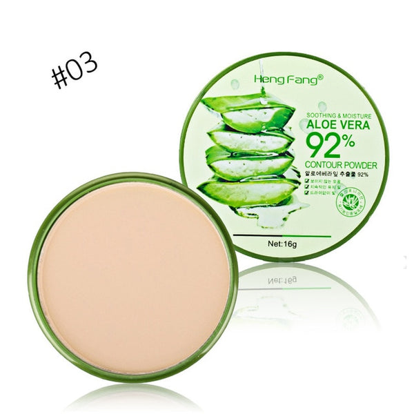 Cheap Makeup Waterproof Powder Aloe Vera Soft Face Whitening Concealer Mineral Foundation Matte Powder Make Up Palette