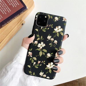 moskado Art Floral Daisy Phone Case For iPhone