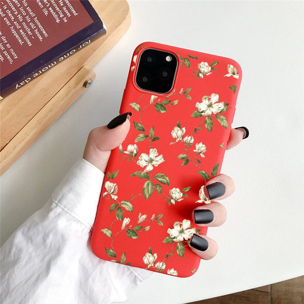 moskado Art Floral Daisy Phone Case For iPhone