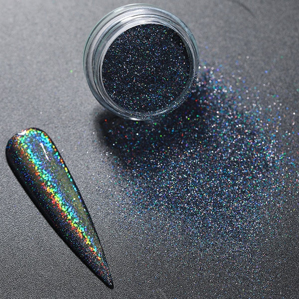 Rose Gold Bubble Mirror Powder Metallic Nail Glitter Holographics Chrome Dust Sparkling Flakes Pigment Manicur Nail Art Decor
