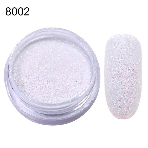 Rose Gold Bubble Mirror Powder Metallic Nail Glitter Holographics Chrome Dust Sparkling Flakes Pigment Manicur Nail Art Decor