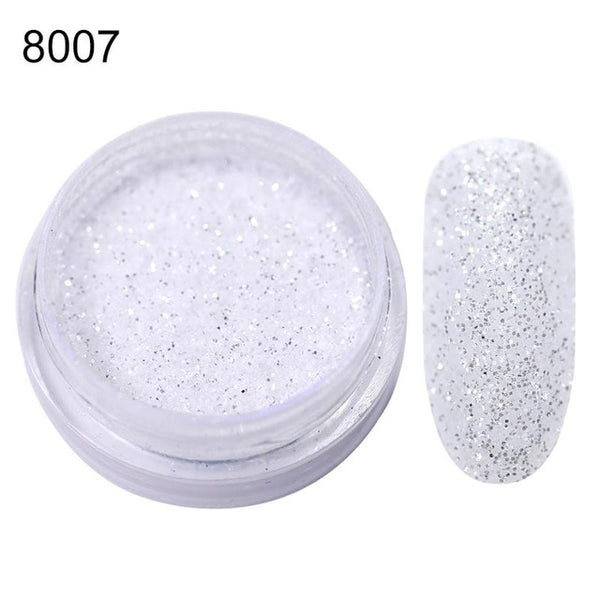Rose Gold Bubble Mirror Powder Metallic Nail Glitter Holographics Chrome Dust Sparkling Flakes Pigment Manicur Nail Art Decor