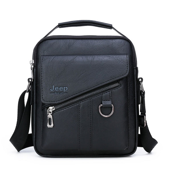 Retro Men's Handbag Shoulder Bag High Quality PU Leather Crossbody Business Bag Male Messenger Luxury Bags Designer Men's Bag