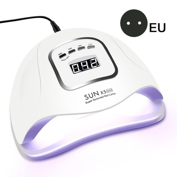 LED Nail Lamp for Manicure 80/54W Nail Dryer Machine UV Lamp For Curing UV Gel Nail Polish With Motion sensing LCD Display