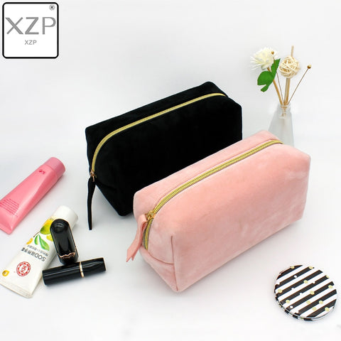 XZP Multifunction Travel Cosmetic Bag Women Makeup Bags Toiletries Organizer Solid Color Female Storage Make Up Case Necessaries