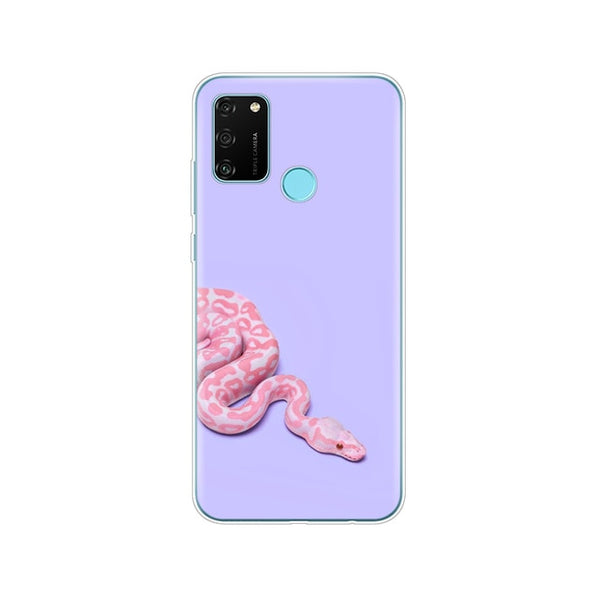 Case For HONOR 9A Case 6.3" Soft Tpu silicon Phone Cover for Huawei Honor 9A 9 A MOA-LX9N Coque Funda Skin shockproof cute