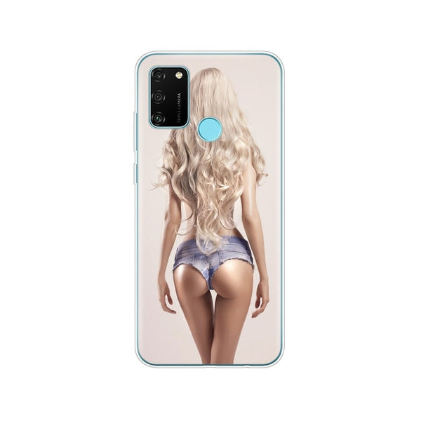 Case For HONOR 9A Case 6.3" Soft Tpu silicon Phone Cover for Huawei Honor 9A 9 A MOA-LX9N Coque Funda Skin shockproof cute