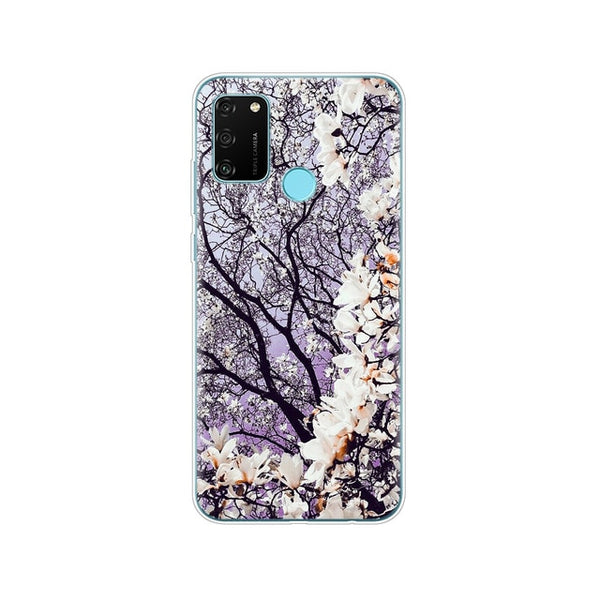 Case For HONOR 9A Case 6.3" Soft Tpu silicon Phone Cover for Huawei Honor 9A 9 A MOA-LX9N Coque Funda Skin shockproof cute