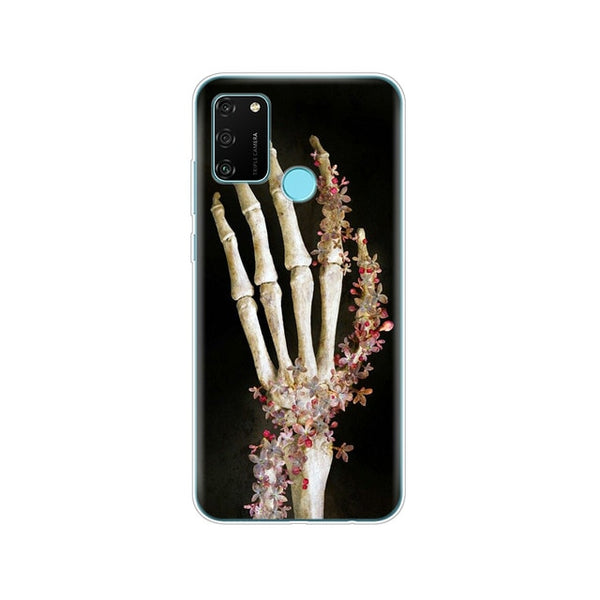 Case For HONOR 9A Case 6.3" Soft Tpu silicon Phone Cover for Huawei Honor 9A 9 A MOA-LX9N Coque Funda Skin shockproof cute