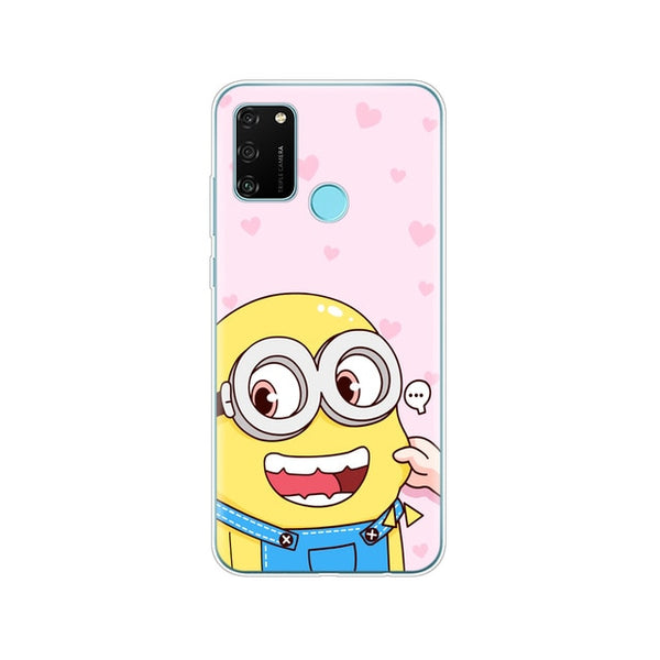 Case For HONOR 9A Case 6.3" Soft Tpu silicon Phone Cover for Huawei Honor 9A 9 A MOA-LX9N Coque Funda Skin shockproof cute