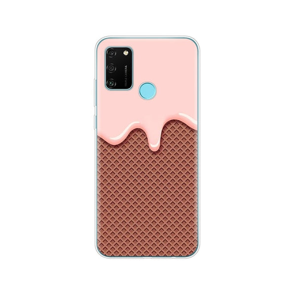 Case For HONOR 9A Case 6.3" Soft Tpu silicon Phone Cover for Huawei Honor 9A 9 A MOA-LX9N Coque Funda Skin shockproof cute