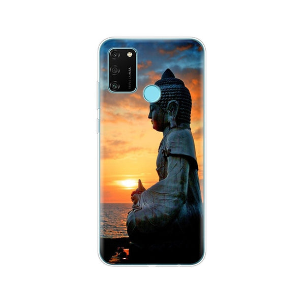 Case For HONOR 9A Case 6.3" Soft Tpu silicon Phone Cover for Huawei Honor 9A 9 A MOA-LX9N Coque Funda Skin shockproof cute