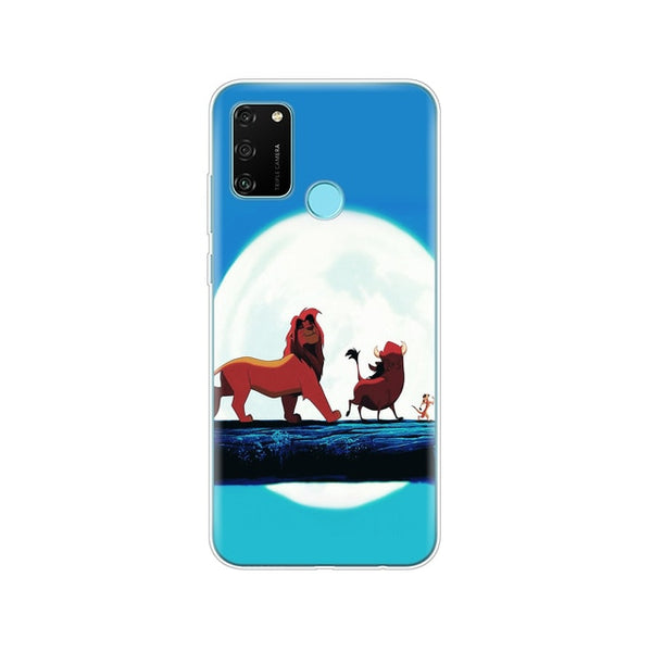 Case For HONOR 9A Case 6.3" Soft Tpu silicon Phone Cover for Huawei Honor 9A 9 A MOA-LX9N Coque Funda Skin shockproof cute