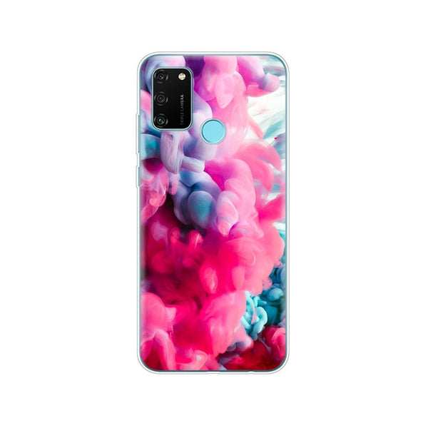 Case For HONOR 9A Case 6.3" Soft Tpu silicon Phone Cover for Huawei Honor 9A 9 A MOA-LX9N Coque Funda Skin shockproof cute