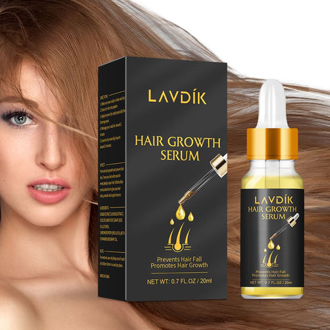 Dropshipping LAVDIK Ginger Fast Hair Growth Serum Essential Oil Anti Preventing Hair Lose Liquid Damaged Hair Repair Growing