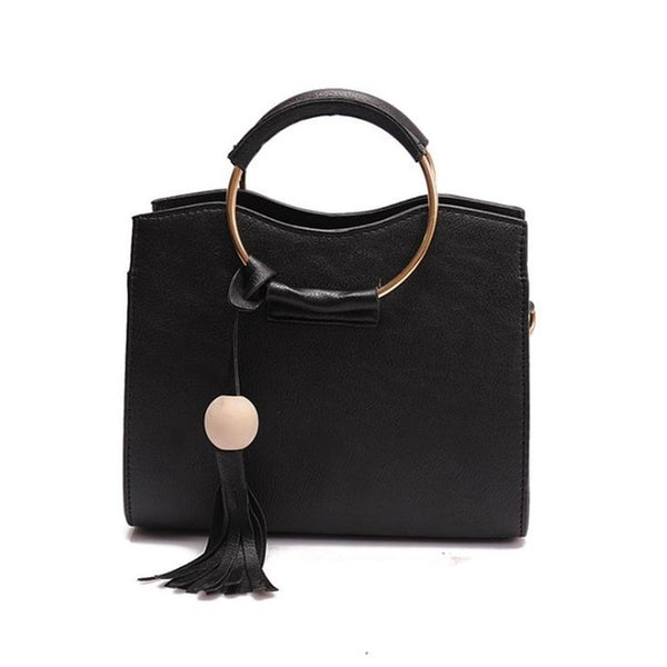 2020 Women PU Leather Handbag Femmes Messenger Bags With Ball Toy Bolsa Shoulder Bags sac a main Party Handbags сумка женская