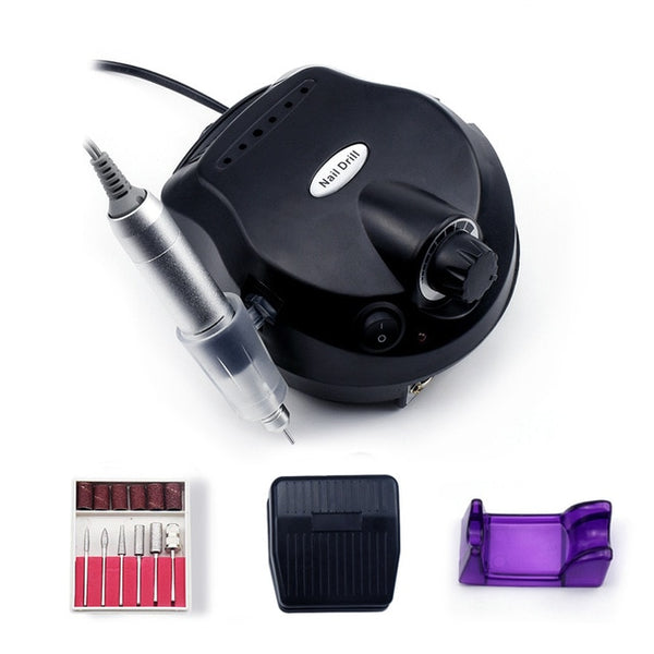 35000/20000 RPM Electric Nail Drill Machine Mill Cutter Sets For Manicure Nail Tips Manicure Electric Nail Pedicure File