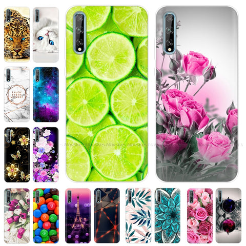 For Huawei Y8P Case 2020 Silicone Soft TPU Painted Back Cover Phone Case for Huawei Y8P AQM-LX1 Case 6.3" Bumper Fundas Coque