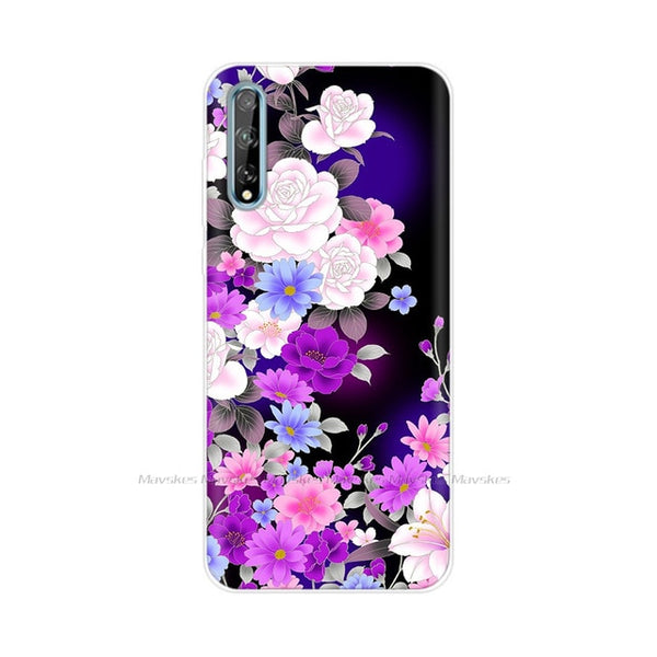 For Huawei Y8P Case 2020 Silicone Soft TPU Painted Back Cover Phone Case for Huawei Y8P AQM-LX1 Case 6.3" Bumper Fundas Coque