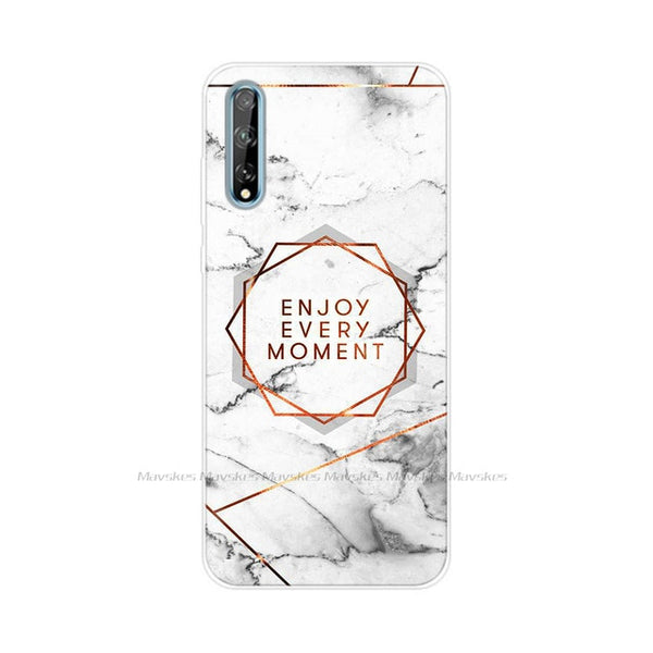 For Huawei Y8P Case 2020 Silicone Soft TPU Painted Back Cover Phone Case for Huawei Y8P AQM-LX1 Case 6.3" Bumper Fundas Coque