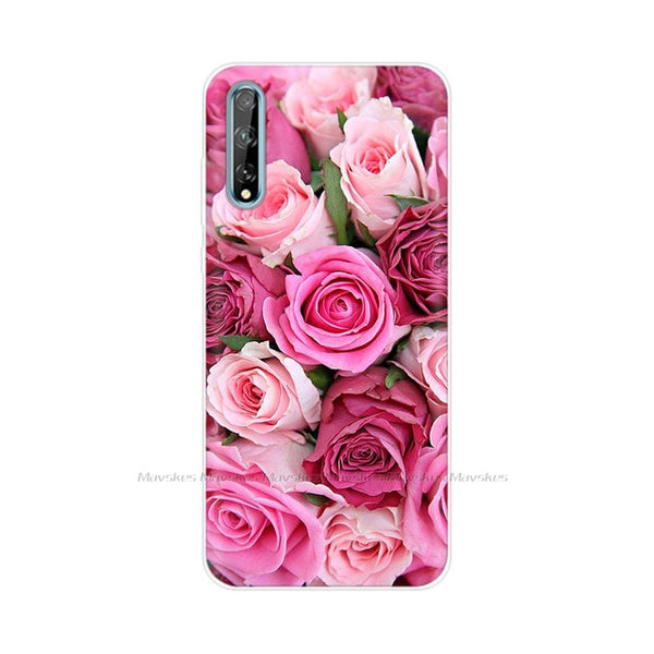 For Huawei Y8P Case 2020 Silicone Soft TPU Painted Back Cover Phone Case for Huawei Y8P AQM-LX1 Case 6.3" Bumper Fundas Coque