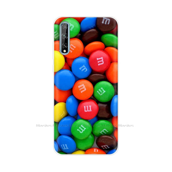 For Huawei Y8P Case 2020 Silicone Soft TPU Painted Back Cover Phone Case for Huawei Y8P AQM-LX1 Case 6.3" Bumper Fundas Coque