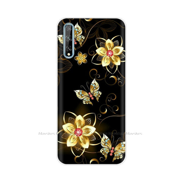 For Huawei Y8P Case 2020 Silicone Soft TPU Painted Back Cover Phone Case for Huawei Y8P AQM-LX1 Case 6.3" Bumper Fundas Coque